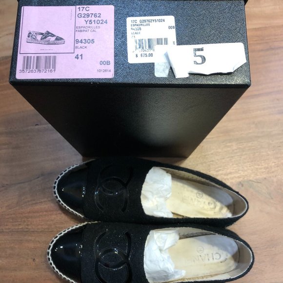 17C Espadrilles Black - Picture 5 of 5